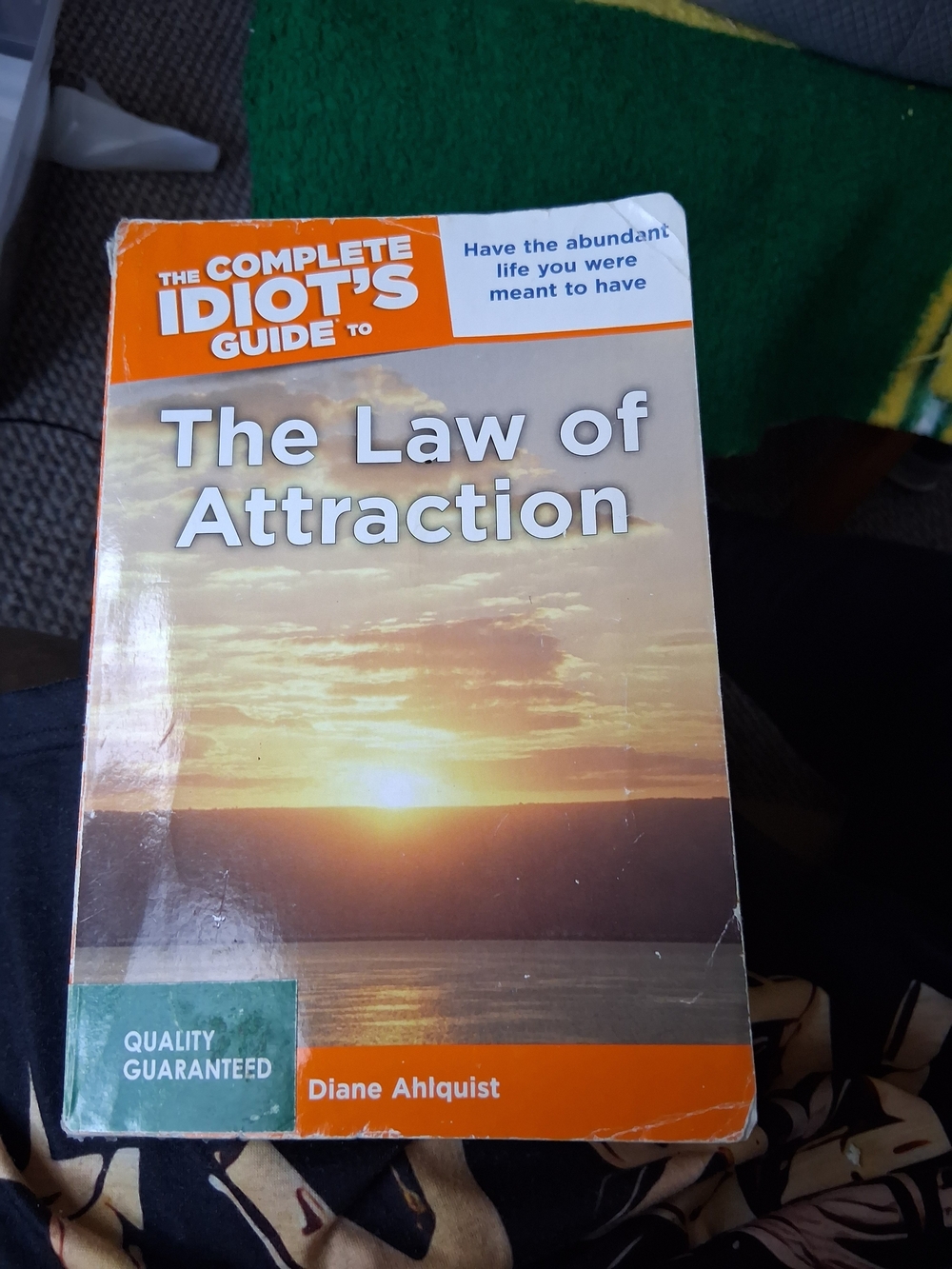 Book The Law of Attraction by Diane Ahlquist - Orange Cover 2008